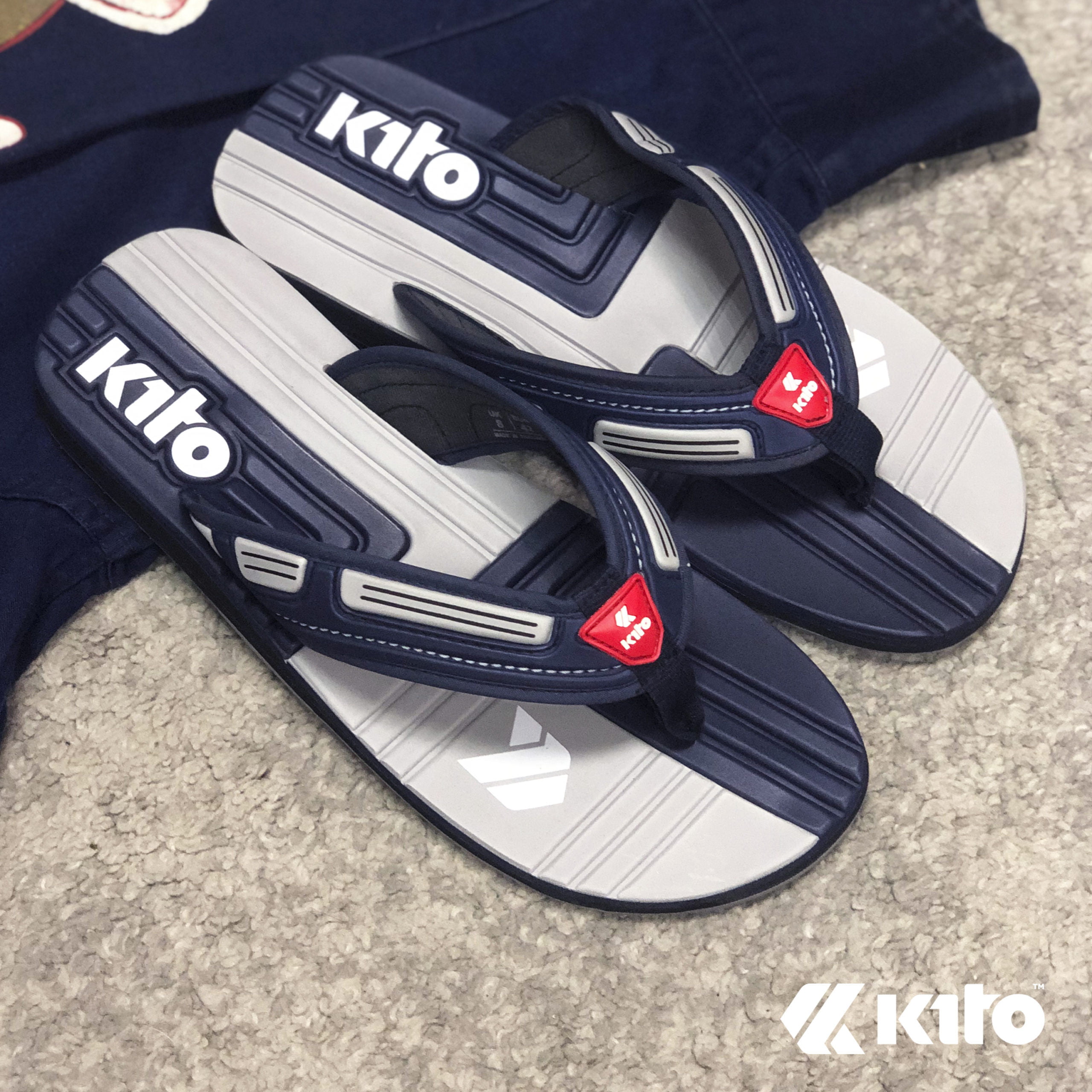 Kito รองเท้าแตะ E4815 รองเท้าผู้ชาย รองเท้าผู้หญิง รองเท้า รองเท้าแตะหนีบ