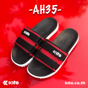 Kito กีโต้ รองเท้าแตะ AH35 สีแดง รองเท้า รองเท้าผู้หญิง รองเท้าผู้ชาย