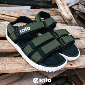 Kito AI4 รองเท้าแตะ สีขี้ม้า รองเท้าผู้ชาย รองเท้าผู้หญิง รองเท้ารัดส้น รองเท้าแตะรัดส้น