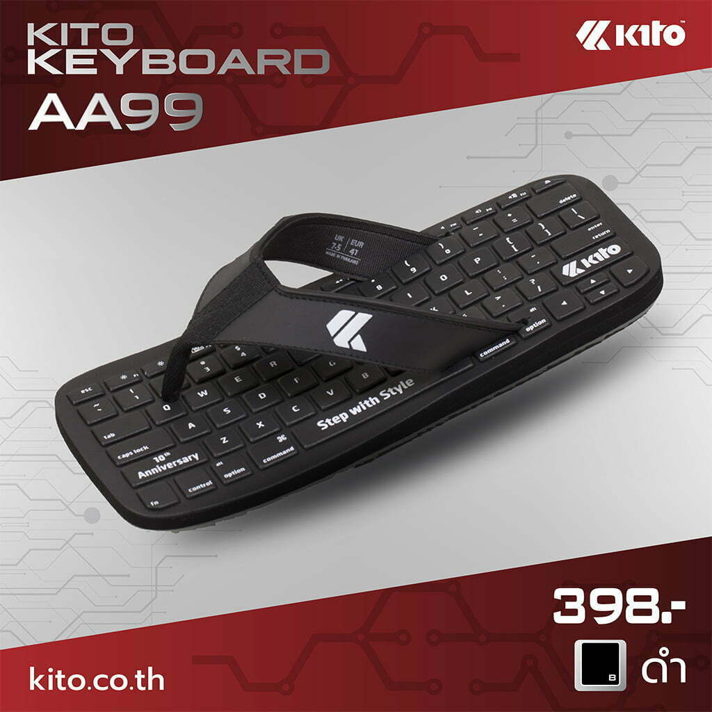 Kito Keyboard AA99 รองเท้าผู้ชาย รองเท้าผู้หญิง รองเท้าแตะ รองเท้า