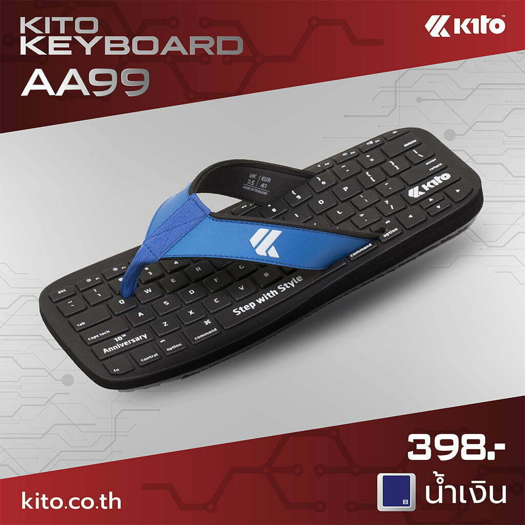 Kito Keyboard AA99 รองเท้าผู้หญิง รองเท้าผู้ชาย รองเท้าแตะ รองเท้า
