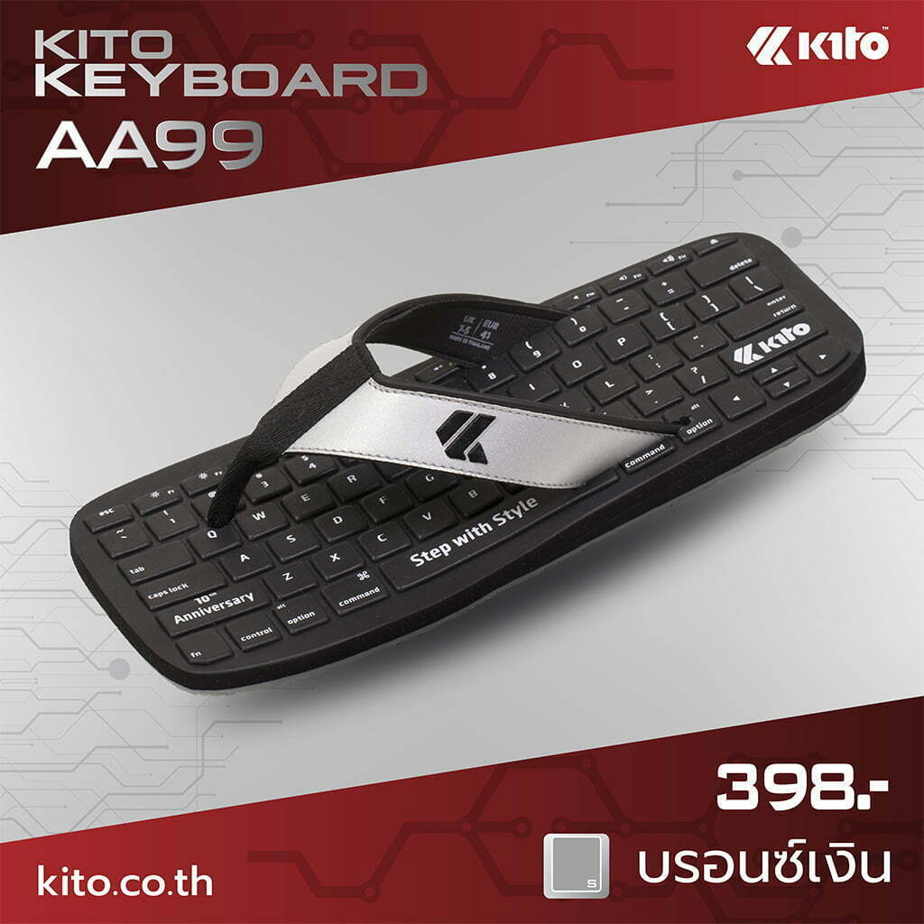 Kito Keyboard AA99 รองเท้าแตะ รองเท้าผู้ชาย รองเท้าผู้หญิง รองเท้า