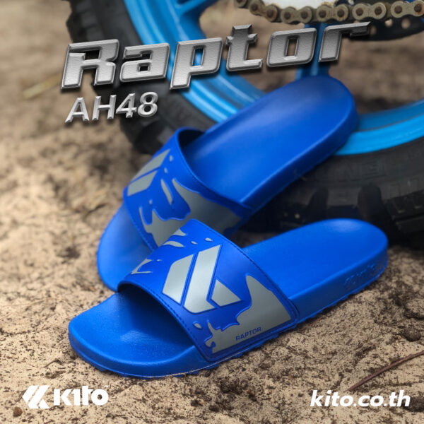 Kito Raptor รองเท้าแตะ AH48 สีน้ำเงิน รองเท้าผู้หญิง รองเท้าผู้ชาย รองเท้า