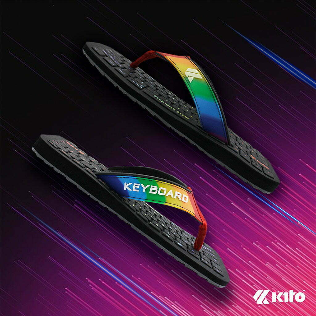 Kito Keyboard RGB รองเท้าผู้หญิง รองเท้าผู้ชาย รองเท้า รองเท้าแตะ