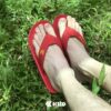 Kito YNWA AA119 รองเท้าแตะ สีแดง รองเท้าผู้หญิง รองเท้าผู้ชาย รองเท้า รองเท้าแตะแฟชั่น